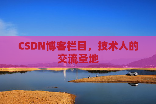 CSDN博客栏目，技术人的交流圣地